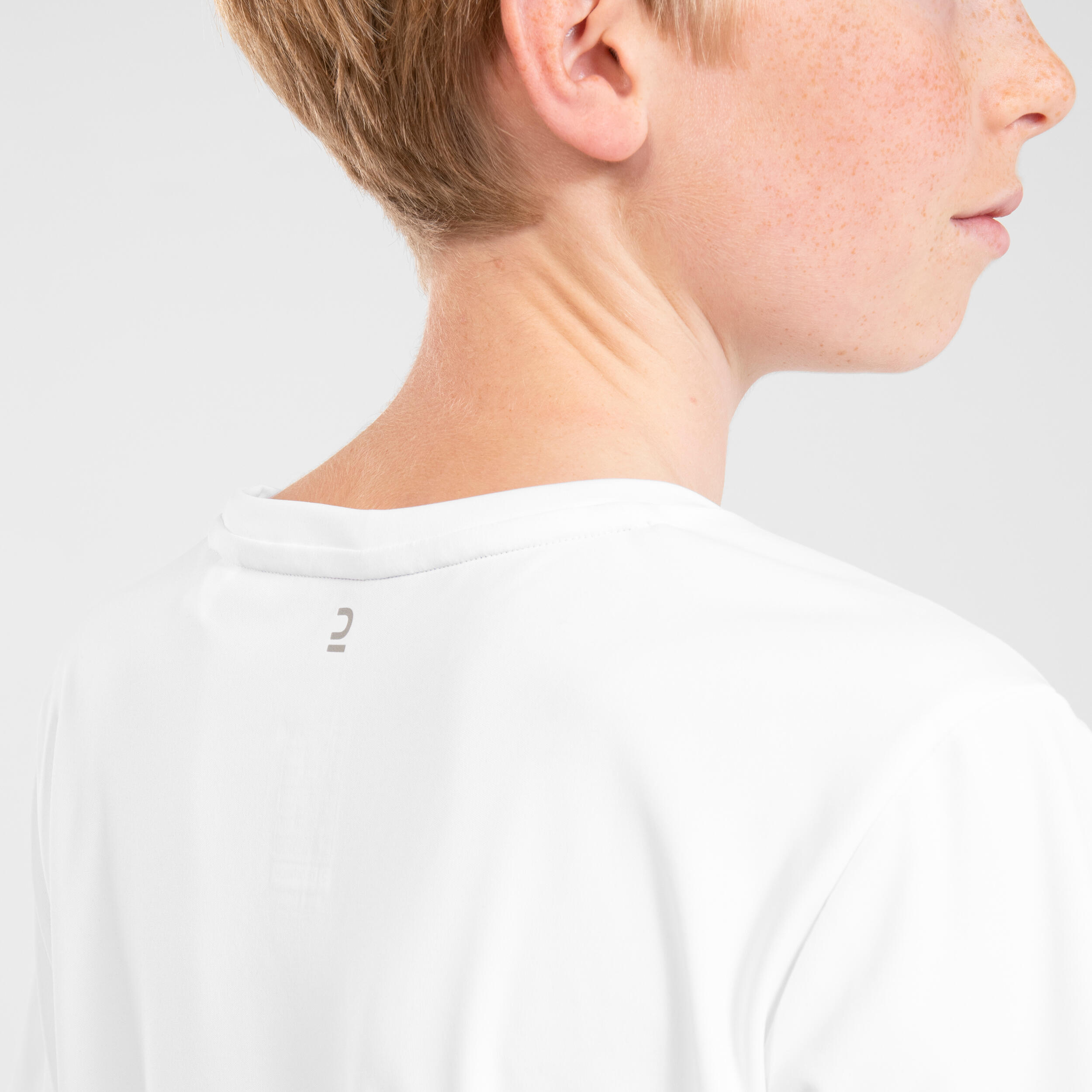 KIPRUN DRY+ kids breathable running T-Shirt - white 5/15