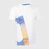Bērnu skriešanas elpojošs T-krekls “Kiprun Dry+”, balts