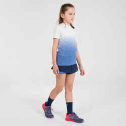 KIPRUN SKINCARE Kids' Seamless Running T-Shirt - white blue