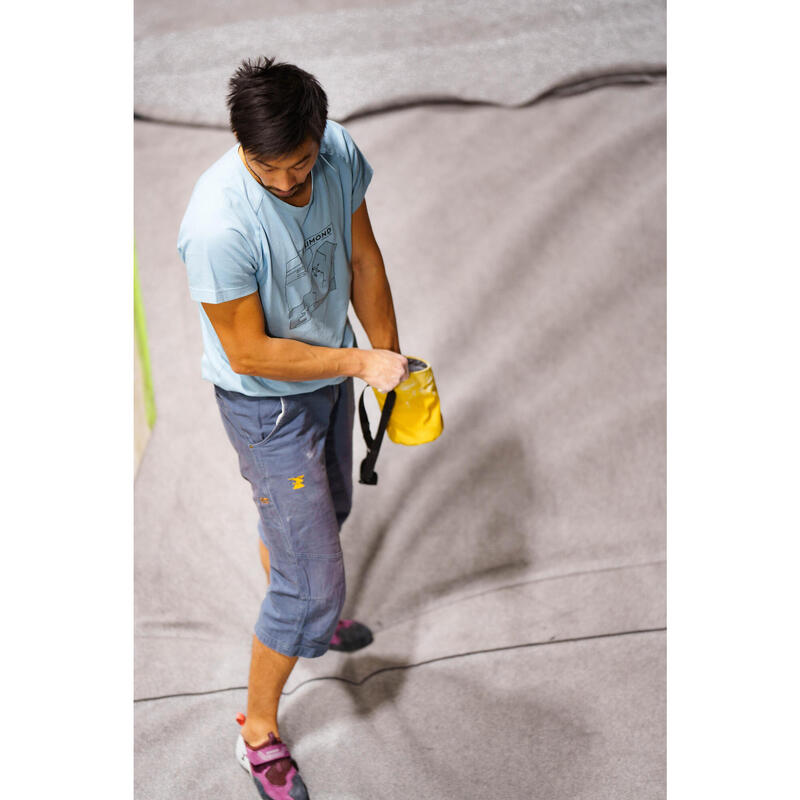 Pantalon din bumbac bio stretch Escaladă Vertika Gri Bărbaţi  
