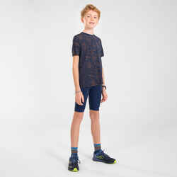 Kids' running shorts - KIPRUN DRY+ - navy blue indigo blue