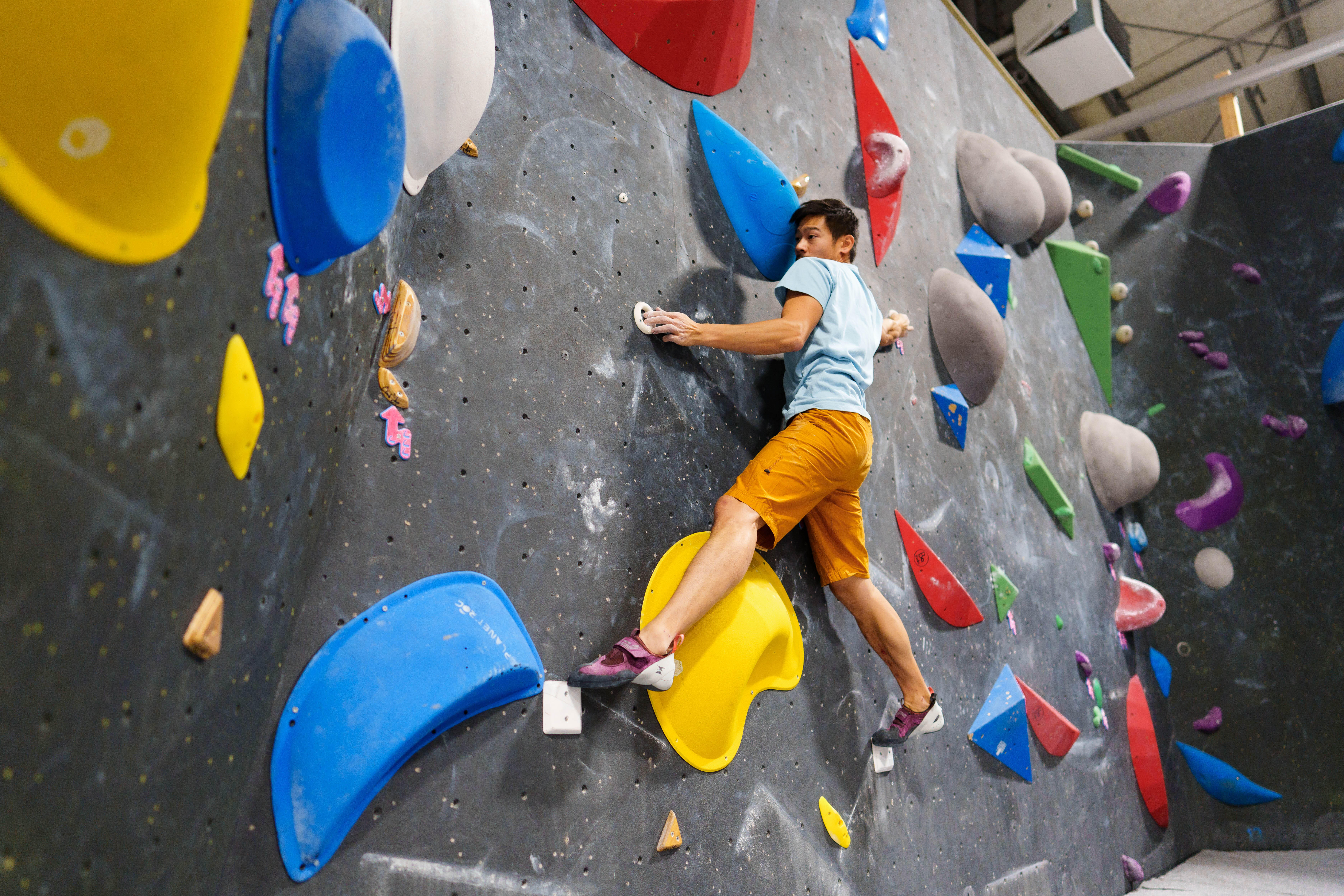 Men's Climbing T-Shirt - Vertika Grey - SIMOND