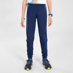 KIPRUN DRY+ children's running trousers with zip - denim/navy