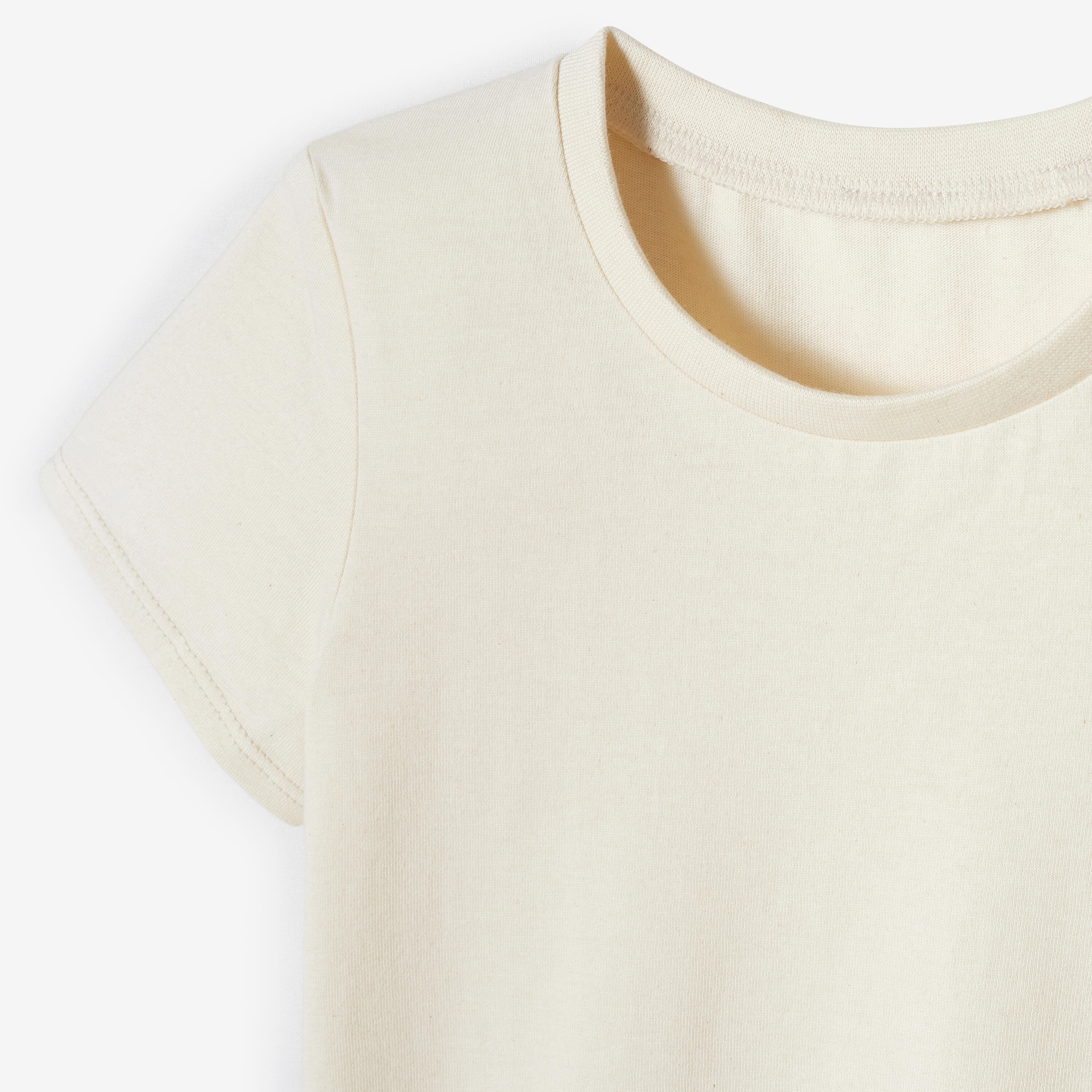 Kids' Basic Cotton T-Shirt - Brown 3/3