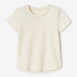 T-shirt enfant coton - Basique marron
