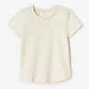 Kids' Basic Cotton T-Shirt - Brown