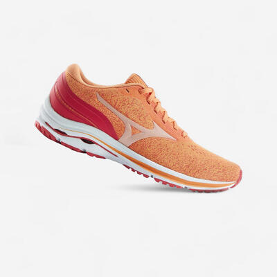 Zapatillas running Mujer - Mizuno Wave Spera rojo coral