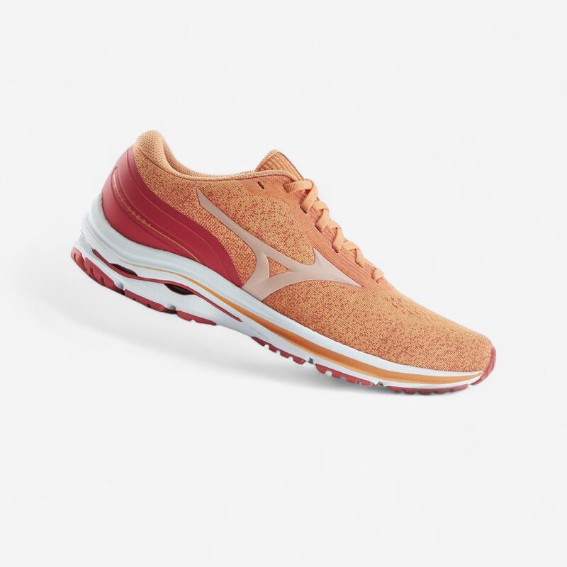 Chaussures running Femme - Mizuno Wave Spera corail