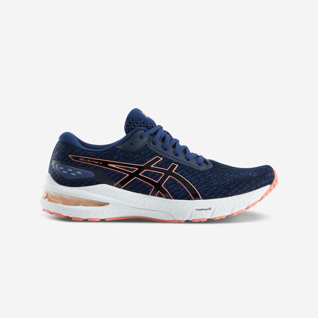 Črni in rožnati ženski tekaški copati ASICS GEL GLYDE 4 