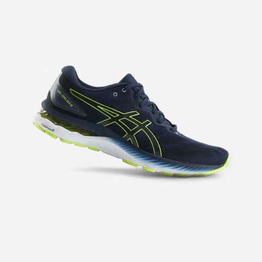 
      ASICS GEL ZIRUSS 6 MEN'S RUNNING SHOES - BLUE/YELLOW
  