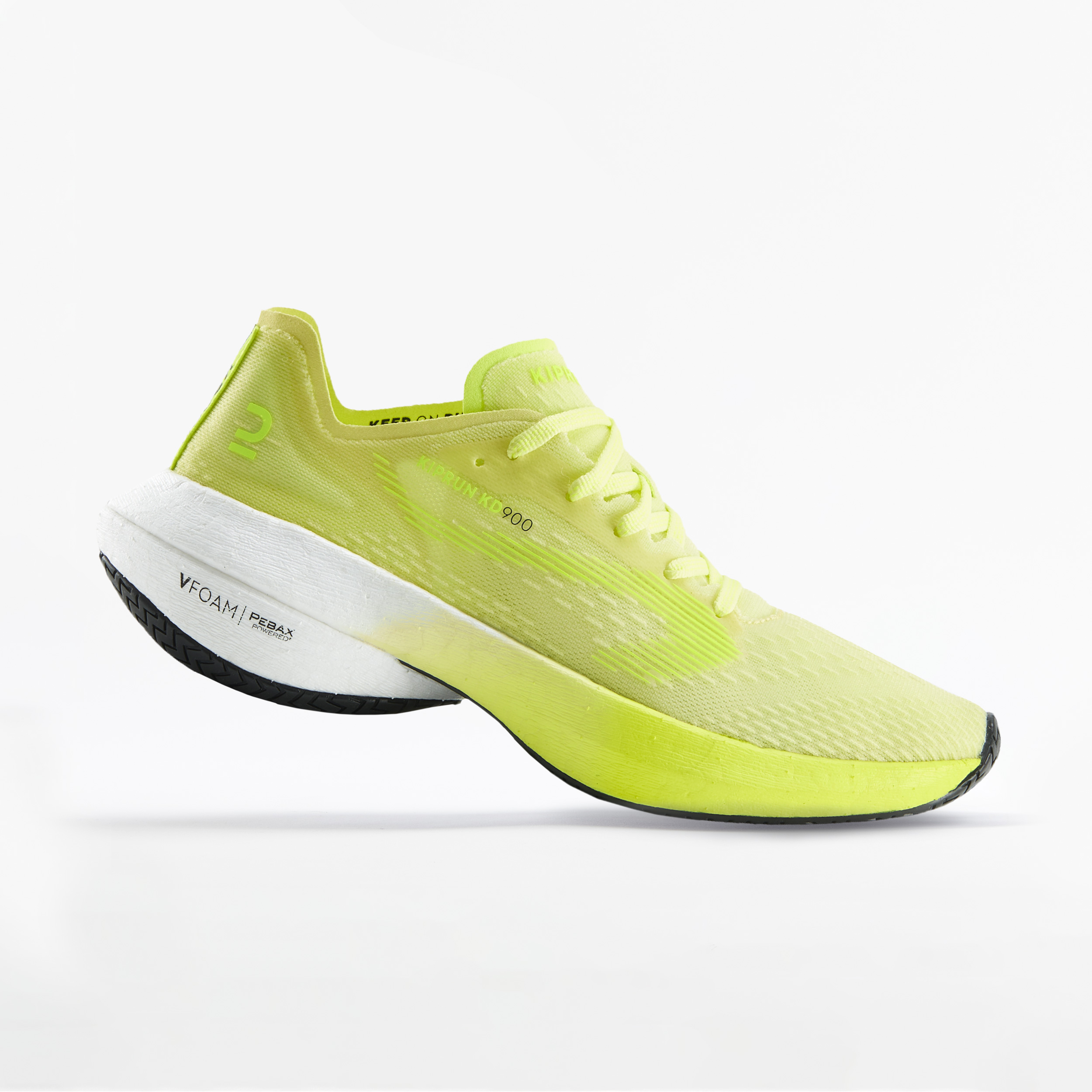 Chaussures running Femme - KIPRUN KD900 jaune