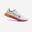 Zapatillas running Hombre - KIPRUN KD800 blanco naranja rosa