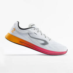 Chaussures running Homme - KIPRUN KD800 blanc orange rose