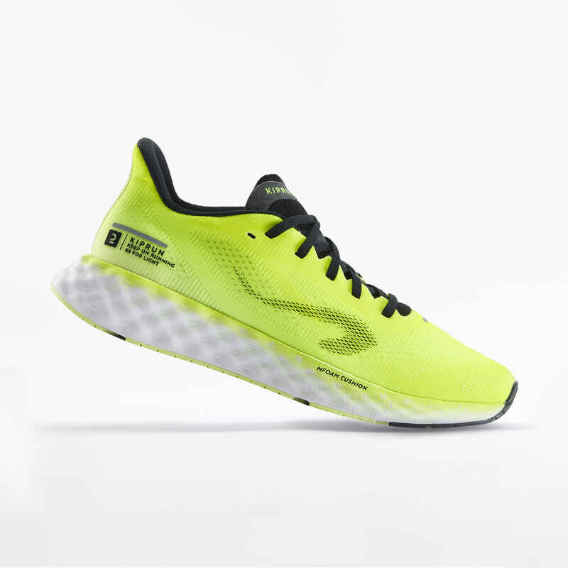 KIPRUN KS900 men's running shoes - light yellow