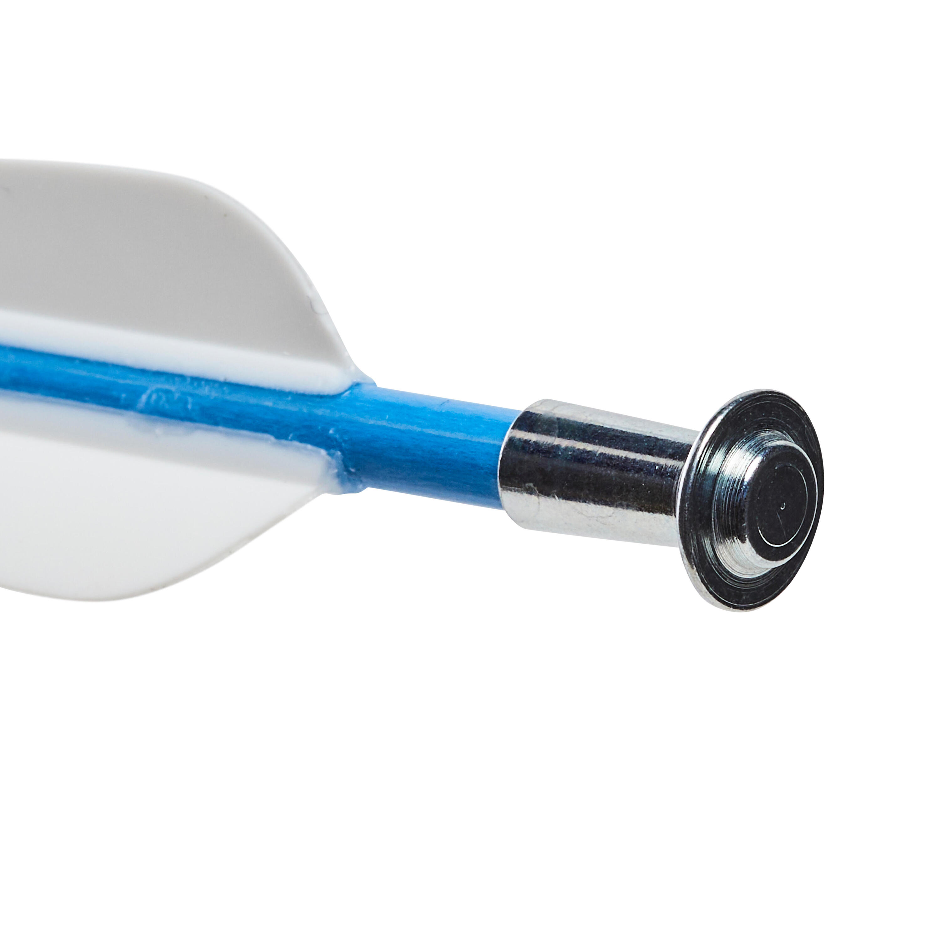 Pijlen voor boogschieten Easysoft blauw x2 4/8
