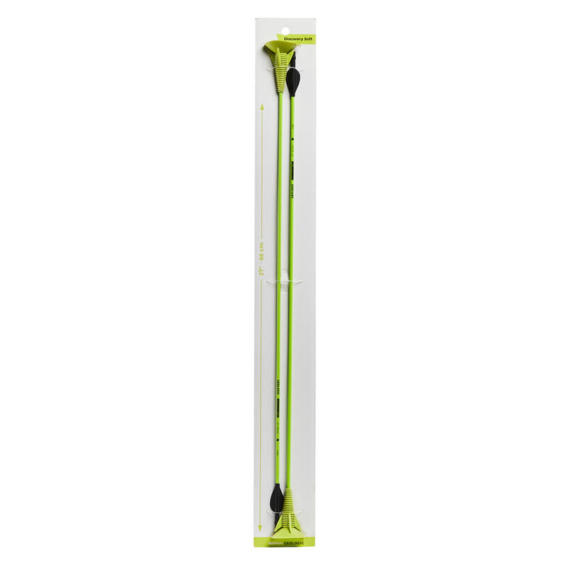 Frecce tiro con l’arco DISCOSOFT verdi x2