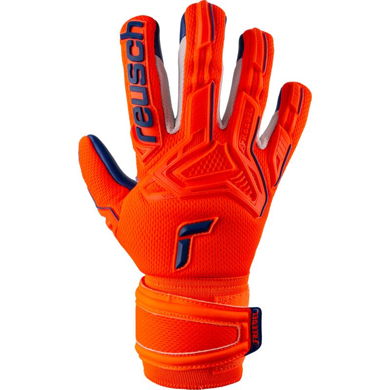 Guanti portiere calcio bambino Reusch Attrakt Freegel Solid 22/23