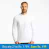 Men's Ski Base Layer Top - BL 500 - White