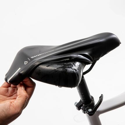 Fietszadelhoes Waterresist XL zwart