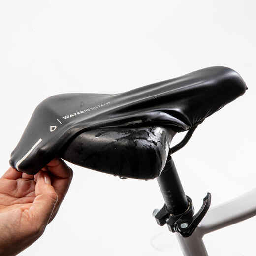 
      Waterresist Bike Saddle Cover - Black
  