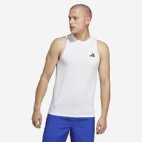 DEBARDEUR DE FITNESS CARDIO ADIDAS HOMME BLANC