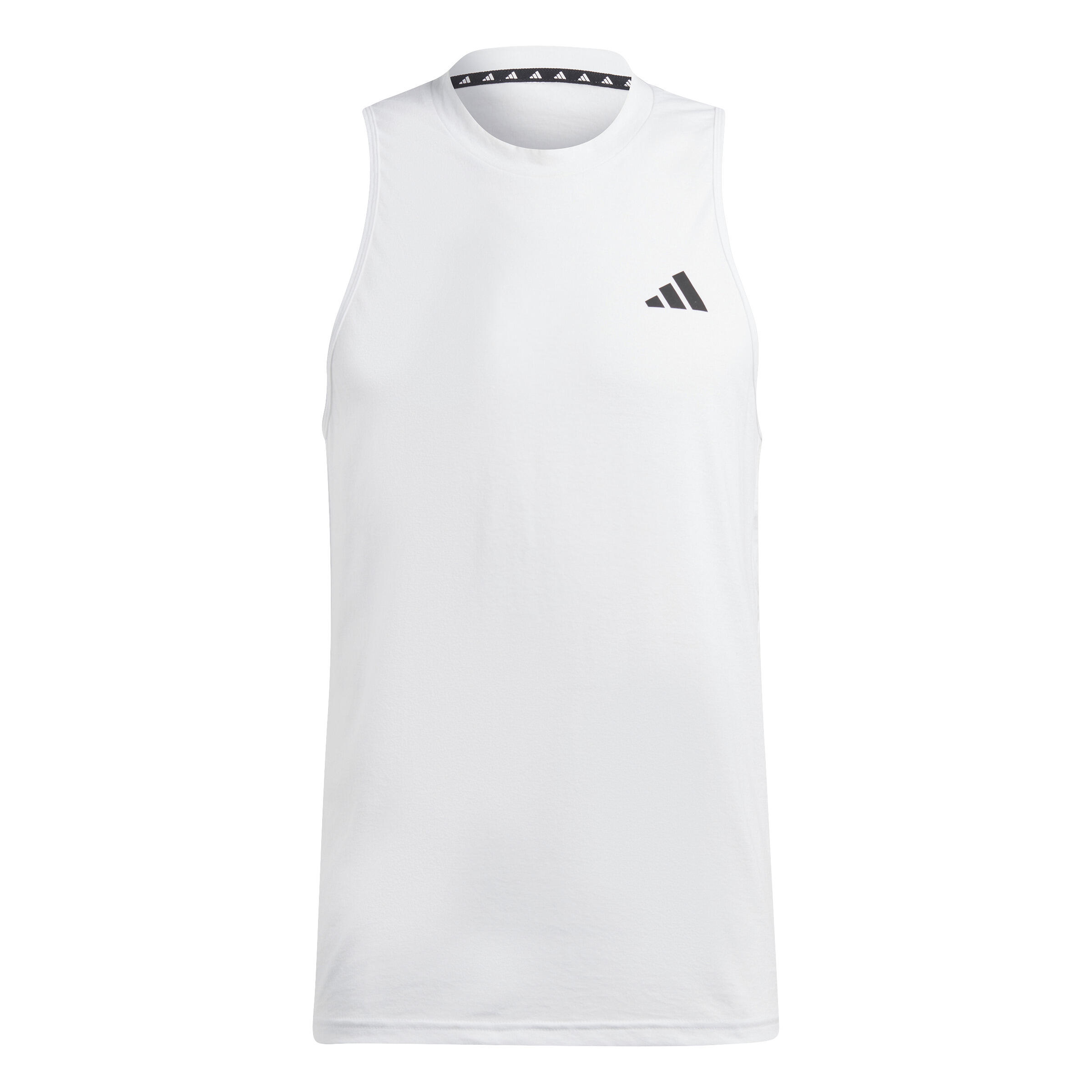 FITNESS TANK TOP CARDIO ADIDAS MEN WHITE ADIDAS Decathlon