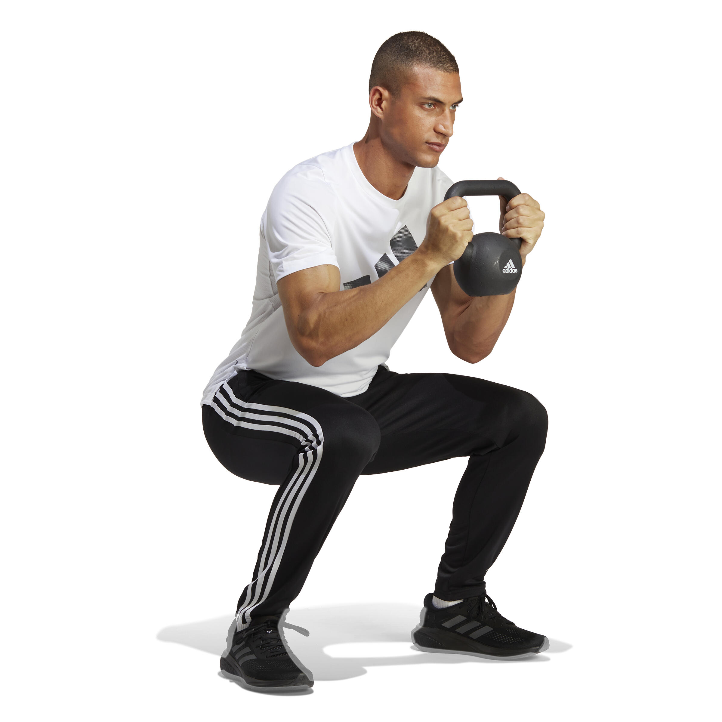 Pantalon de trening Fitness cardio ADIDAS Negru Bărbați adidas