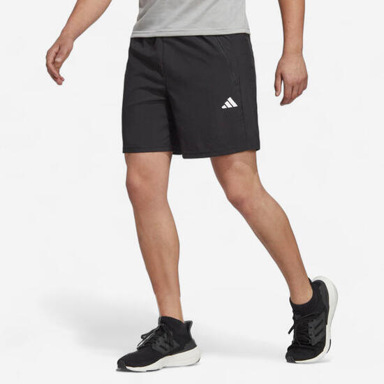 Pantaloncini uomo fitness ADIDAS neri