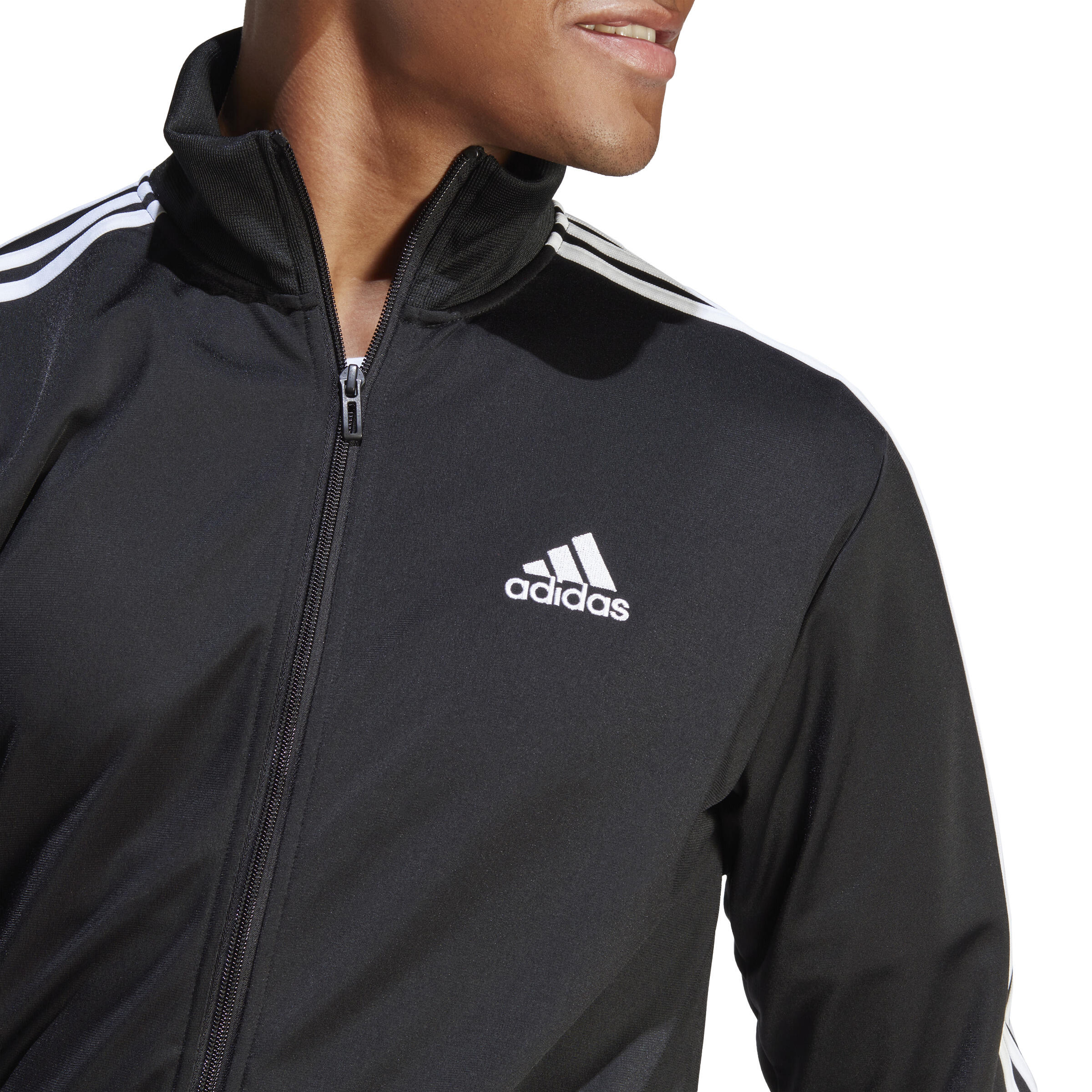 Chandal Fitness Cardio Adidas Hombre Negro Decathlon