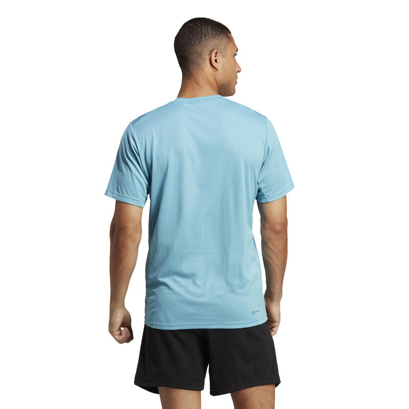 HERENSHIRT VOOR CARDIOFITNESS BLAUW