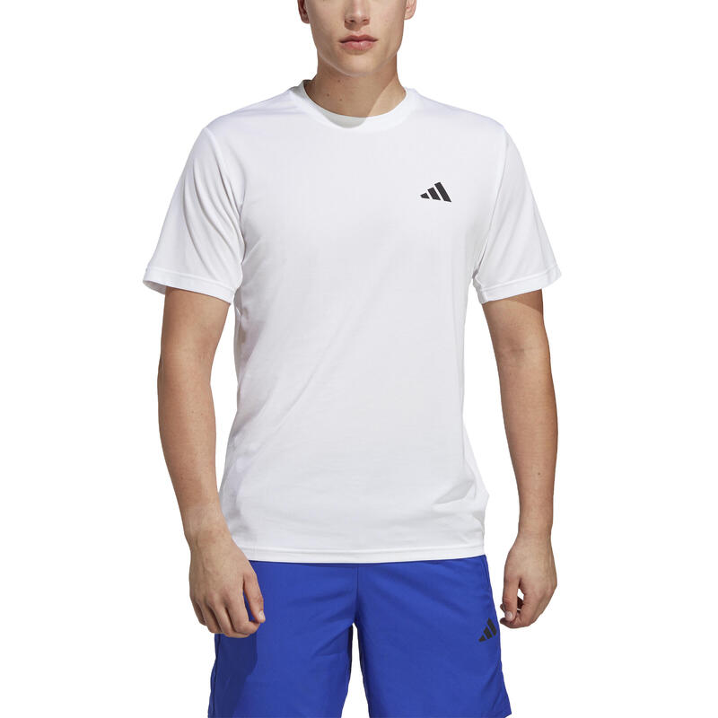Camiseta Fitness Cardio adidas Hombre Blanco