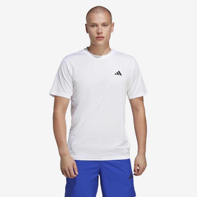 Camiseta Fitness Cardio adidas Hombre Blanco