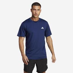 T-SHIRT DE FITNESS CARDIO ADIDAS HOMME BLEU