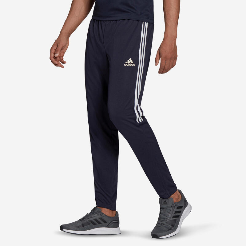 Pánské fitness tepláky Adidas modré
