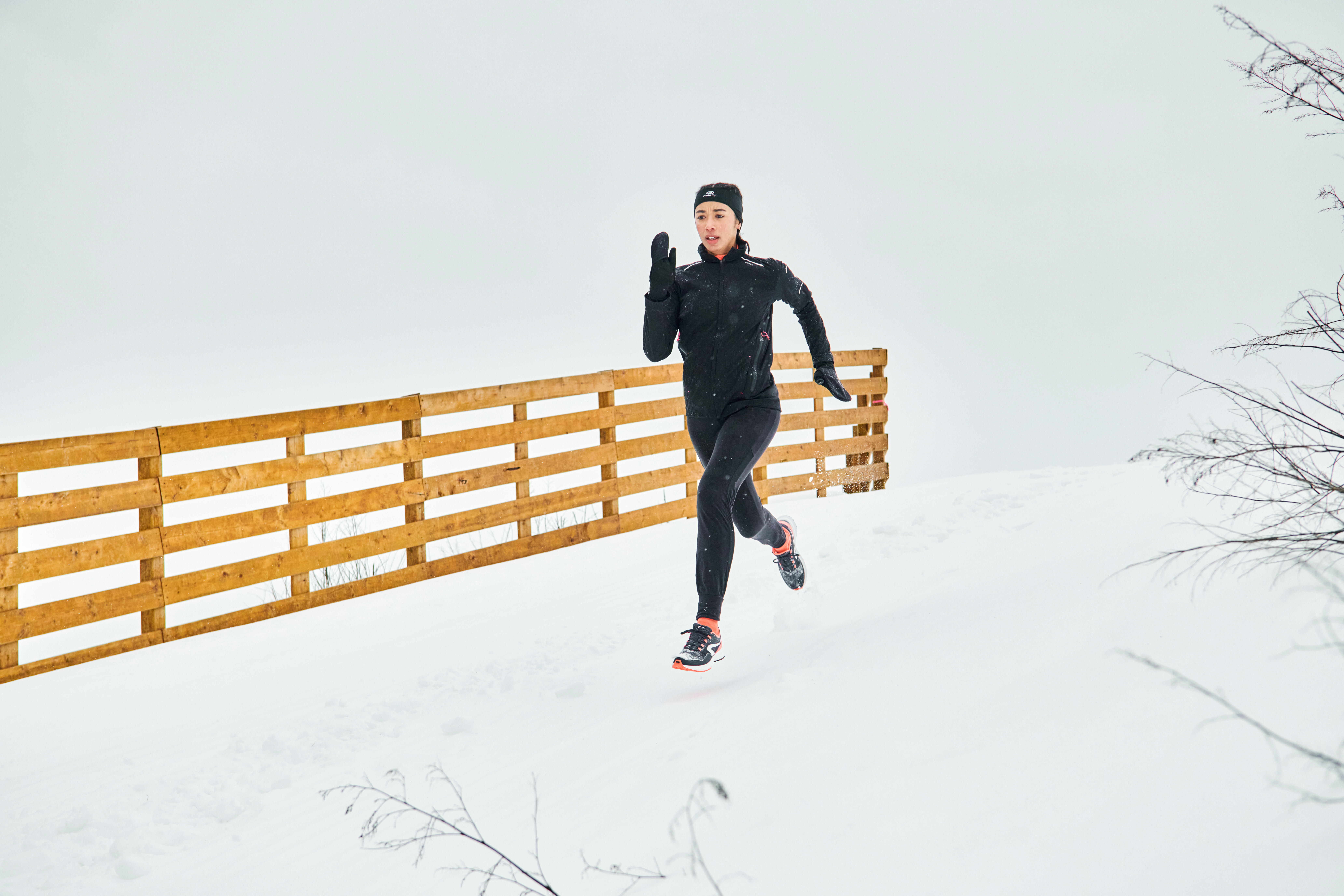 Running Headband - Warm+ Black - KIPRUN