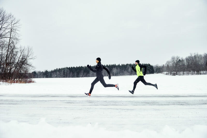 Opaska do biegania Kiprun Warm ocieplana