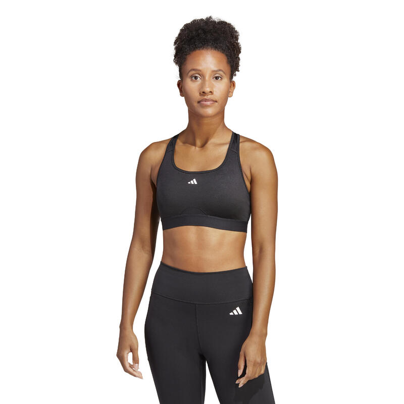 Adidas Sport-Bustier Damen Cardio - schwarz