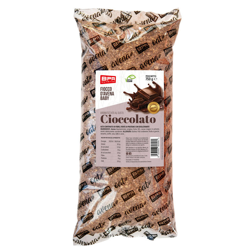 Fiocchi d'Avena Cioccolato 750g BPR Nutrition