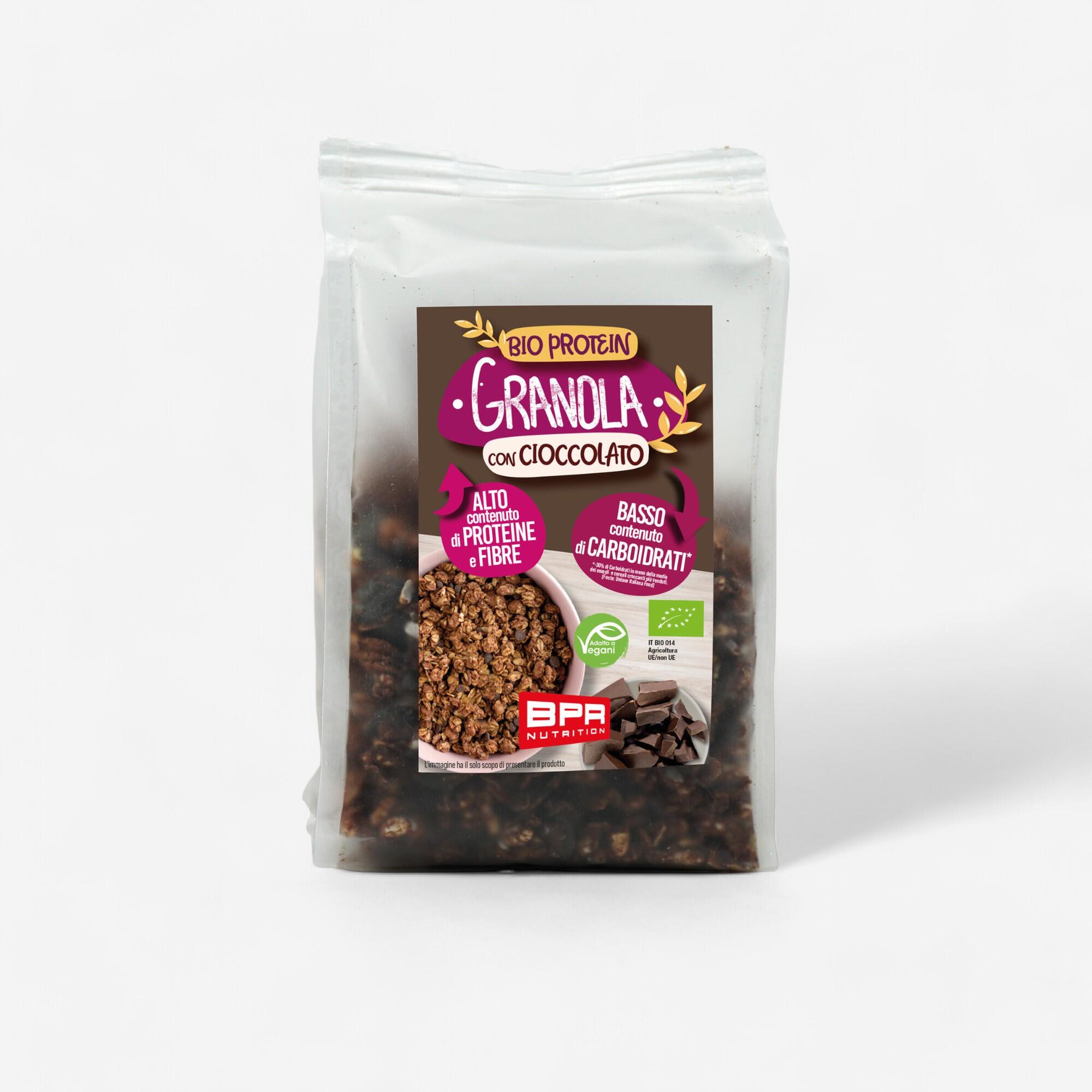 BPR NUTRITION Granola Proteica Bio Cioccolato BPR