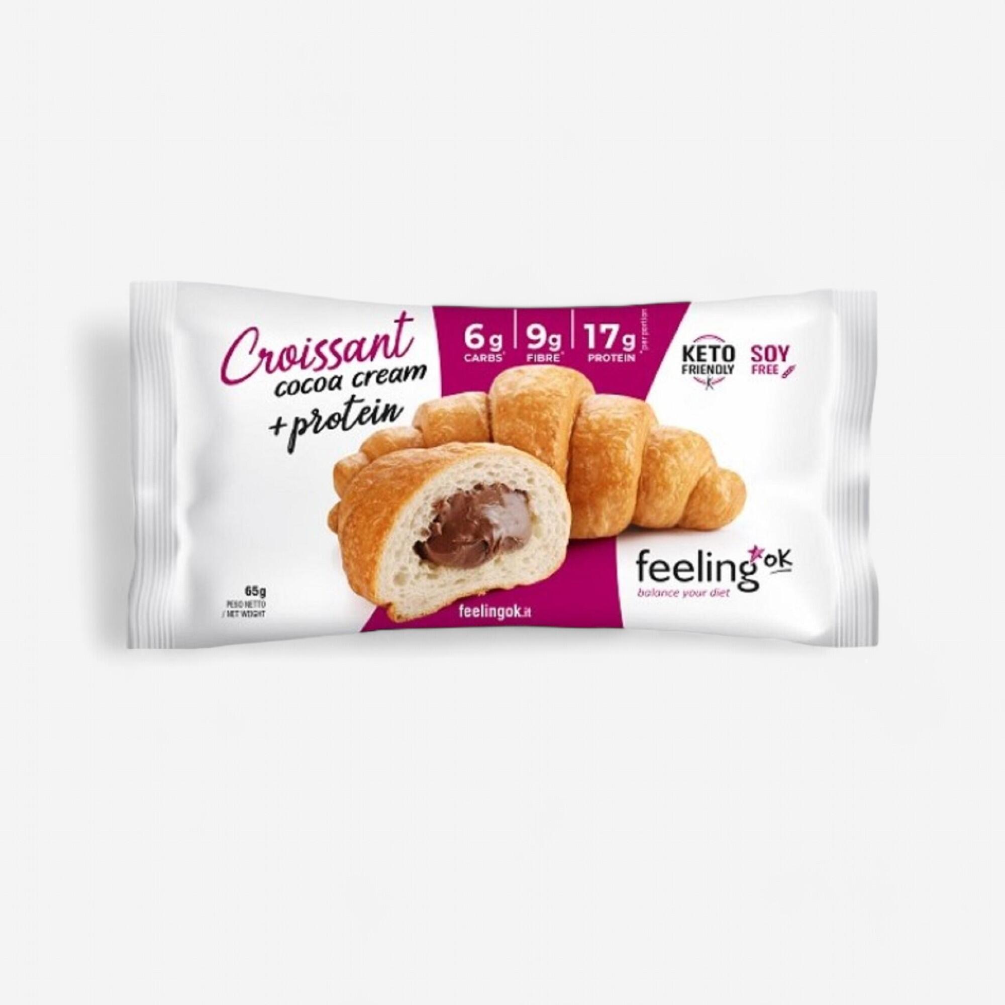 FEELING OK Croissant Cioccolato Proteico Dieta Ketogenica Feelingok Low Carb