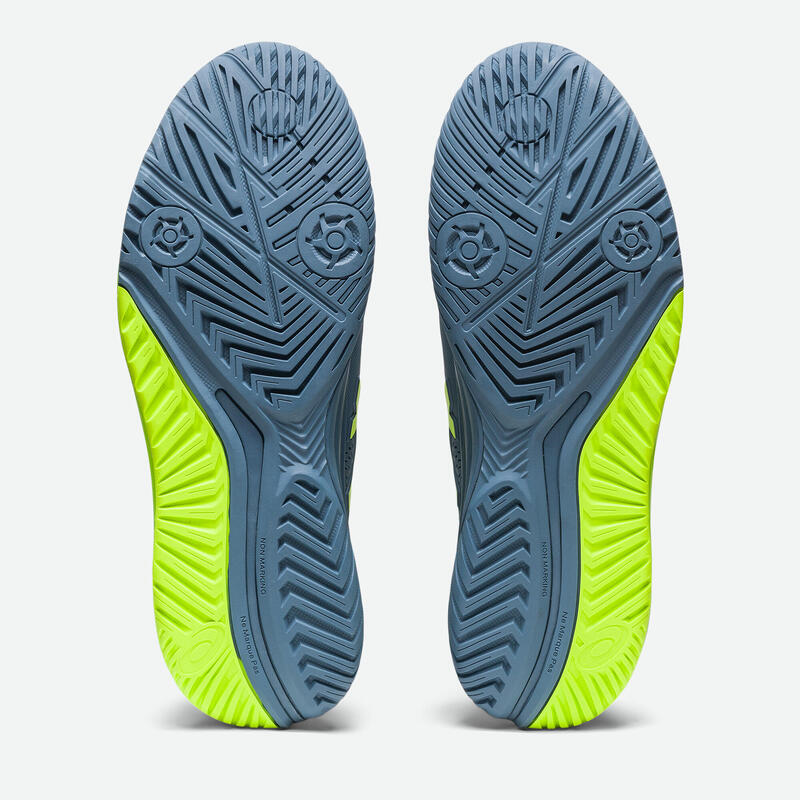 Pánské tenisové boty Asics Gel Resolution 9 na všechny povrchy šedo-zelené