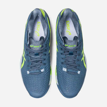 Men's Tennis Multicourt Shoes Gel-Solution Speed FF 2 - Grey/Green ...