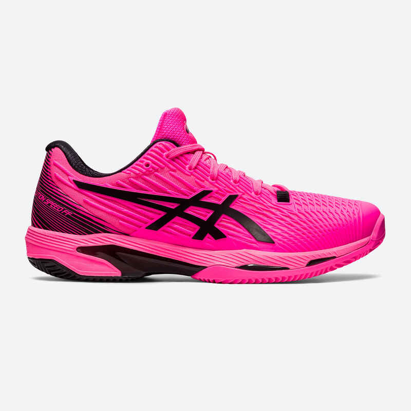 Men's Clay Court Tennis Shoes Gel-Solution Speed FF 2 - Pink - Decathlon
