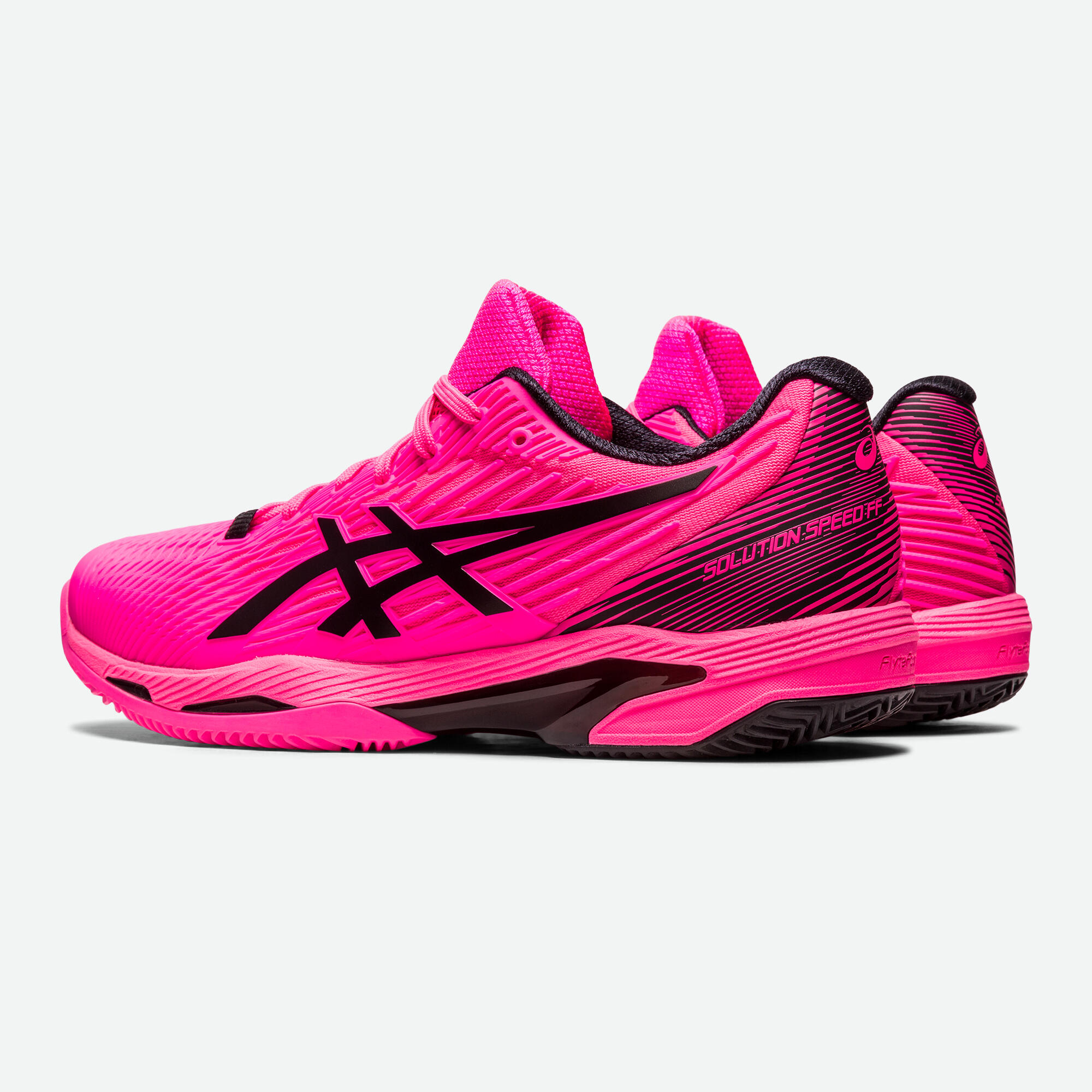 Men's Clay Court Tennis Shoes Gel-Solution Speed FF 2 - Pink 5/12