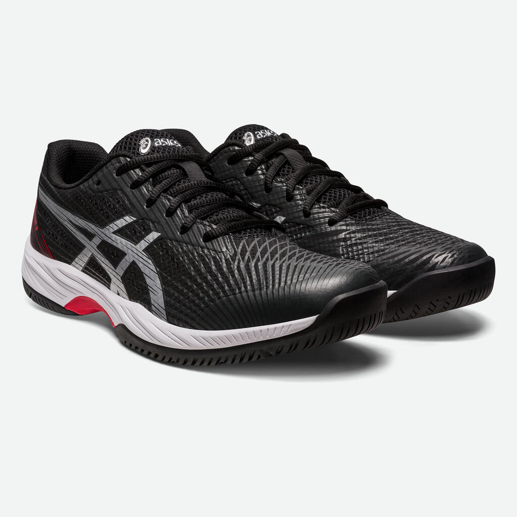 Herren Tennisschuhe Multicourt - Asics Gel Game 9 schwarz/weiss/rot