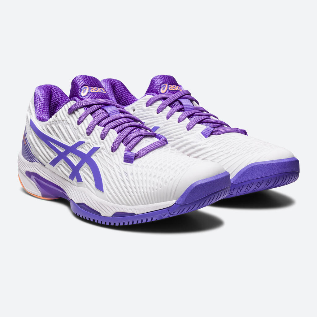 Women's Multicourt Tennis Shoes Solution Speed FF - White/Mauve