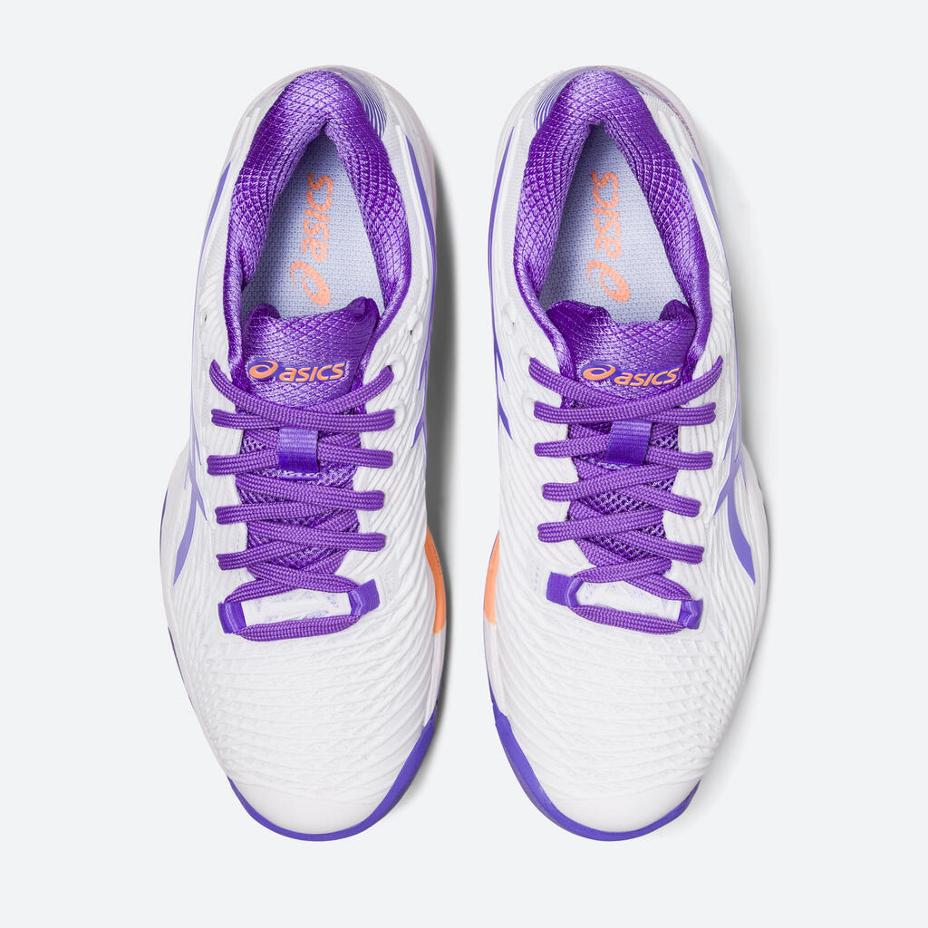 Women's Multicourt Tennis Shoes Solution Speed FF - White/Mauve