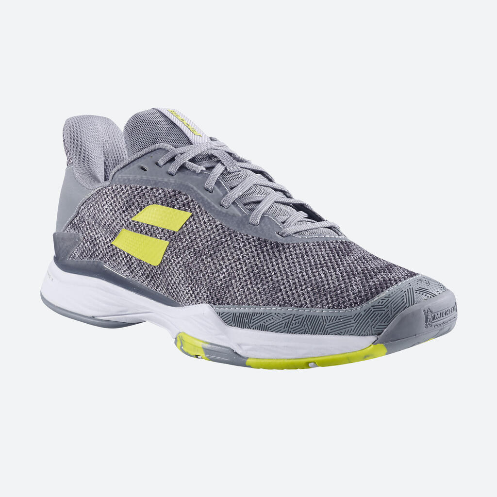 Men's Multicourt Tennis Shoes Jet Tere - Grey/White