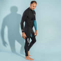 MEN’S SEA WALKING NEOPRENE WETSUIT 3/2 BLACK