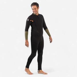 Traje Marcha Acuática Costera Negro Neopreno 4/3